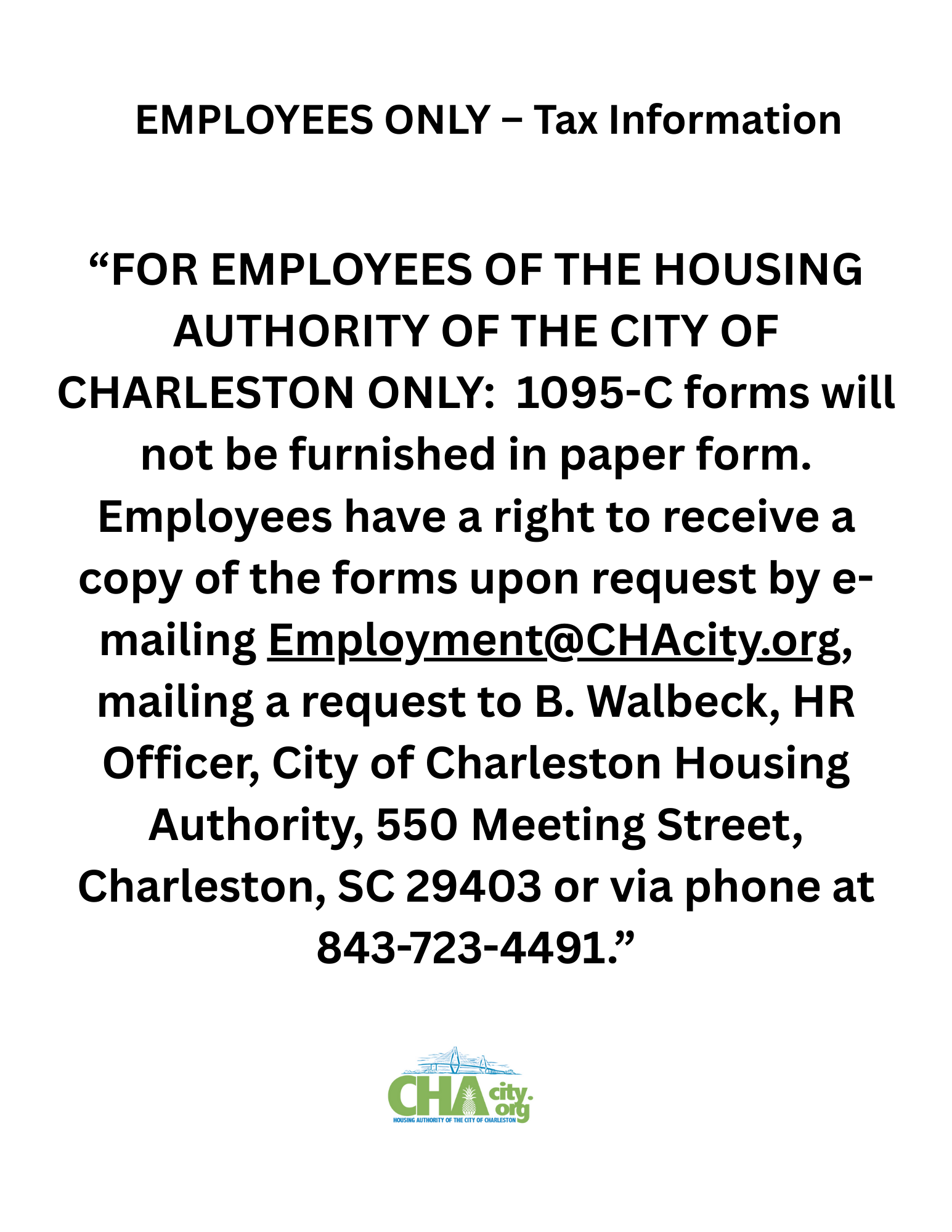 Employee Tax Information